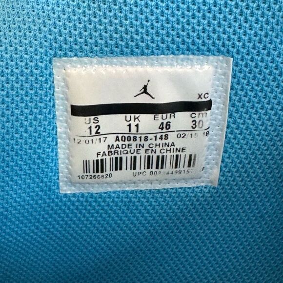 Jordan Off White x Jordan 1 Retro High OG UNC 2018 Size Men’s 12 AQ0818-148 - Picture 11 of 13